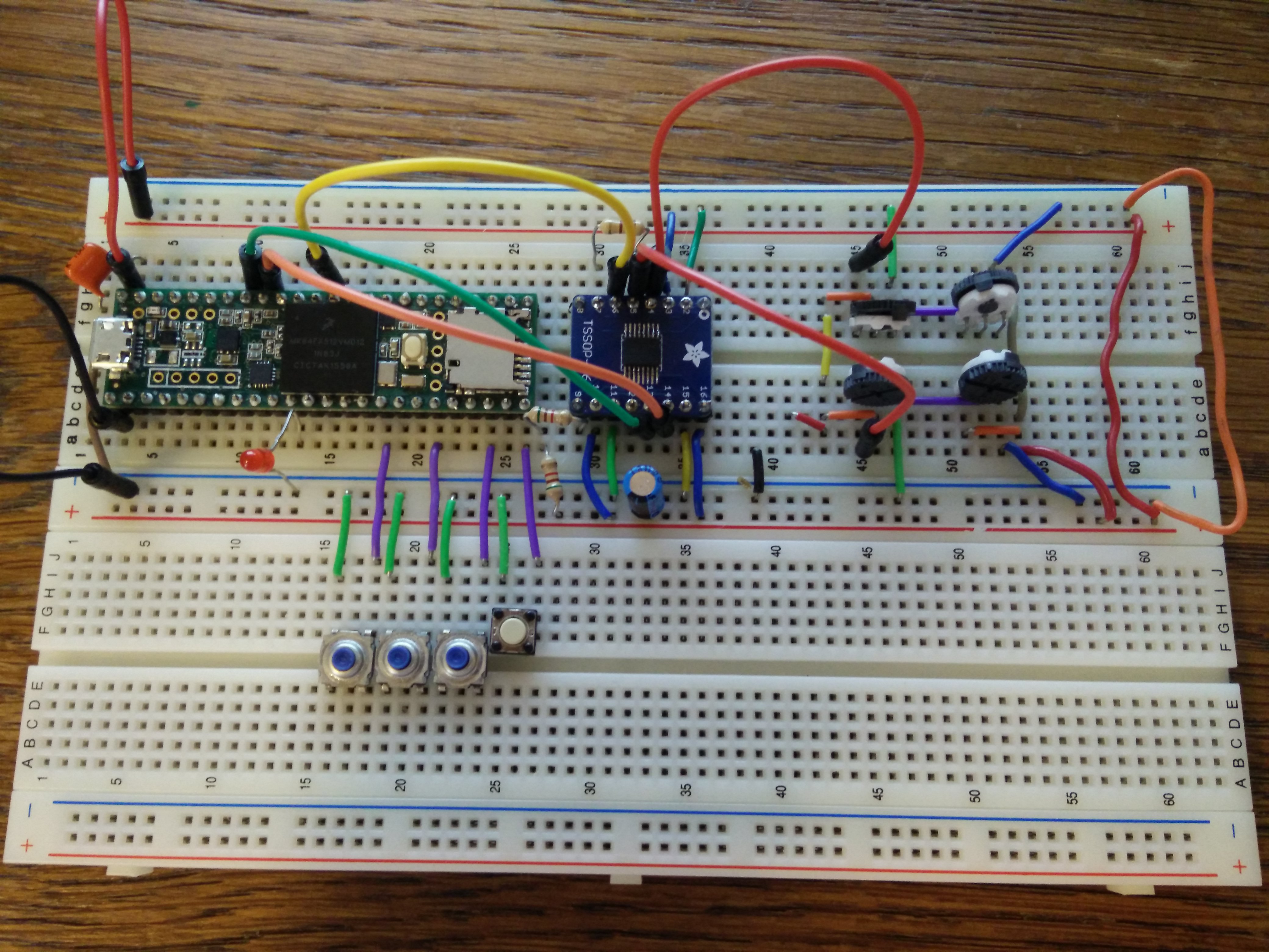  Old wiring scheme