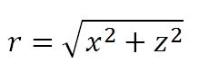 Radius equation