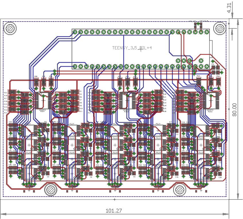  PCB Trace/Component Layout
